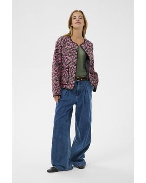 Kaffe Jas Kanuria Jas Loose Fit - Blauw