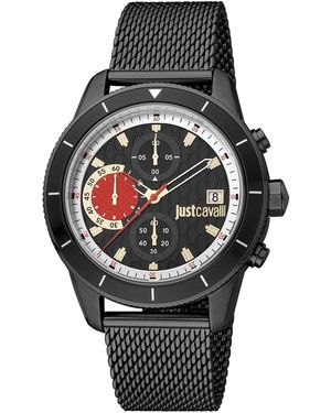 Just Cavalli Watch Jc1G215M0075 - Zwart