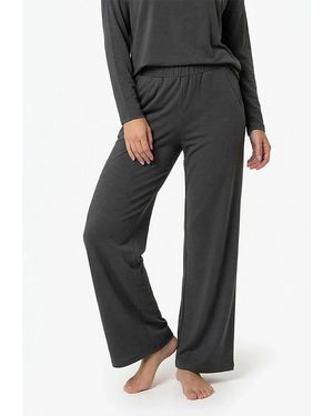 Basiclo Long Viscose Pants - Zwart