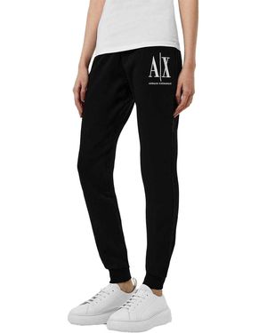 ARMANI EXCHANGE Katoenen Joggingbroek - Zwart