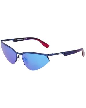KARL LAGERFELD Metal Sunglasses - Blue
