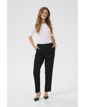 Kaffe Pants Suiting Kahella Regular Fit Black - Zwart