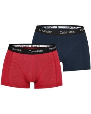 Calvin Klein Ondergoed (Set Van 2) (Marine, Rood)