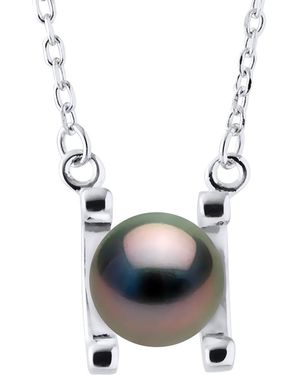 Ateliers Saint Germain Necklace Real Cultured Tahiti Pearl Round 8-9 Mm - White