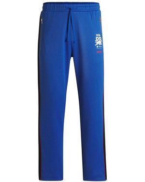 HUGO Racing Bulls-Trainingsbroek Voor (Medium Blauw)