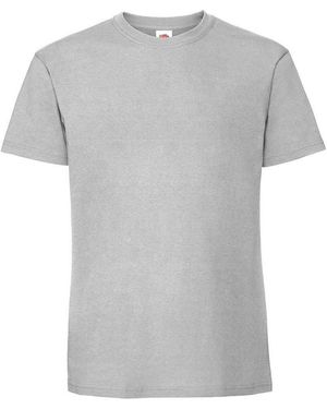 Fruit Of The Loom Ringspun Premium T-Shirt (Zinc) - Grey