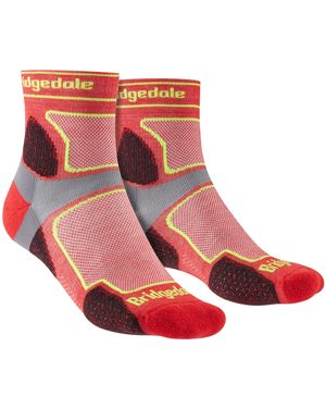 Bridgedale Trail Running Ultralight T2 Coolmax Sport 3/4 Crew Socks - Red