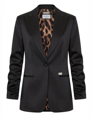Philipp Plein Cady Cargo Fit Blazer - Zwart