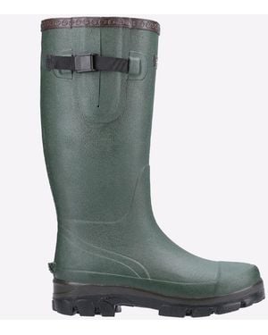 Cotswold Grange Buckle Fastening Wellington Boot - Black