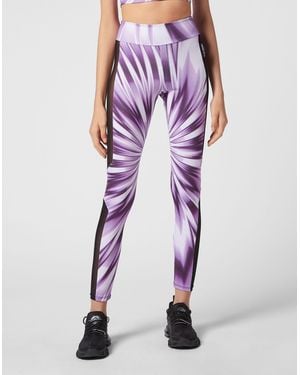 Philipp Plein Sport Leggings - Paars