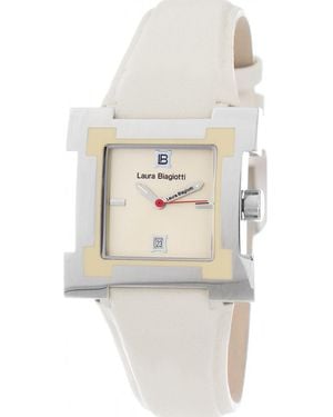 Laura Biagiotti Lb0038L-05 Ladies Watch - White
