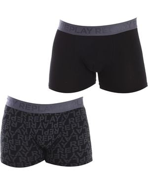Replay Pack-2 Boxers I101234 - Black