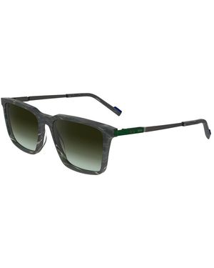 Zeiss Bicolour Acetate Sunglasses - Green