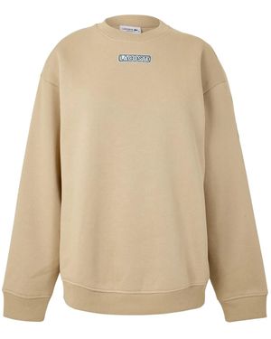 Lacoste Crew Neck Regular Langsleeve Sweater - Naturel