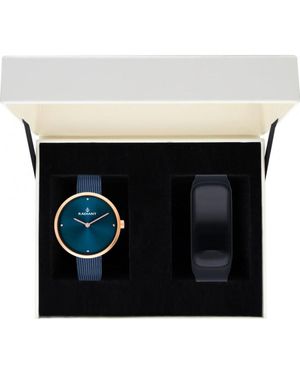 Radiant Ra463205T Ladies Watch Gift Set - Black