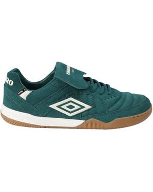 Umbro Speciali Tr Flap Top Suede Trainers /Antique/ - Green