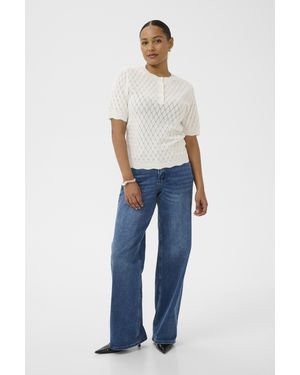 Kaffe Pullover Kabirta Pullover Regular Fit - Blauw