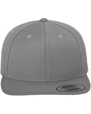 Flexfit Klassieke Snapback-Cap Voor Volwassenen - Grijs