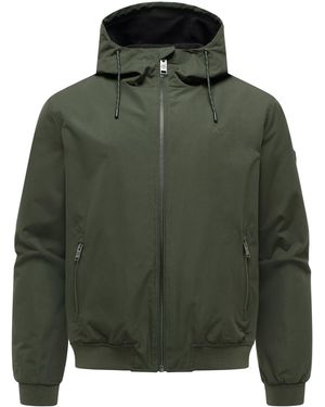 STONE HARBOUR Winterjas Daxaar Met Fleecevoering - Groen