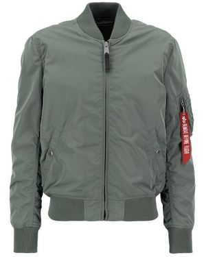 Alpha Industries Ma-1 Tt Two Tone Bomber Jacket - Groen