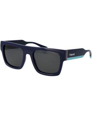 Polaroid Blue Plastic Sunglasses