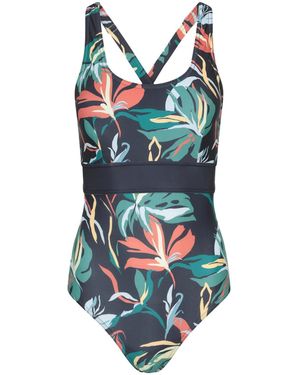 Mountain Warehouse Yamba Bloemen Epieces Badpak - Blauw