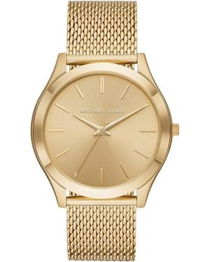 Michael Kors Dameshorloge Kwarts Roosgoud - Metallic