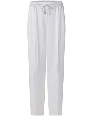 Ted Baker Effen Fleece Joggingbroeken Voor - Wit