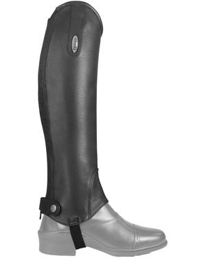 Brogini Adult Vicenza Grain Leather Gaiters - Black