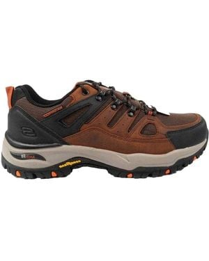 Skechers Leren Sportschoenen - Bruin