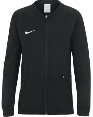 Nike Raglan-Trainingsjas Voor Kinderen Met Sportieve Uitstraling (Obsidiaanblauw) - Zwart