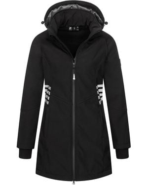 Arctic Seven Softshell Jas As-305 – Lang, Waterafstotend, Reflecterend - Zwart