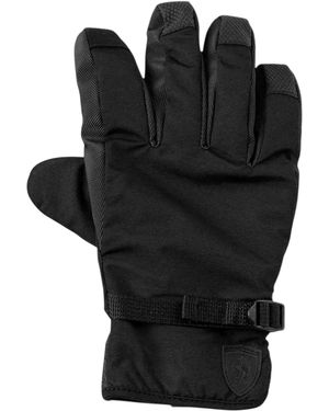 PUMA Fleece Shield Logo Handschoenen - Zwart