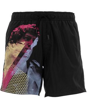 Bikkembergs Swimshorts Head - Black
