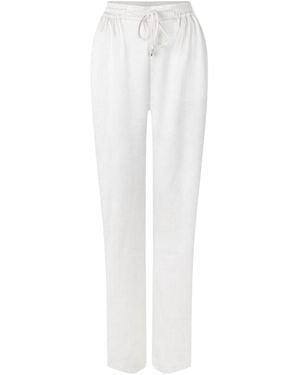 Ted Baker Umaibo Satijnen Joggingbroek Voor - Wit
