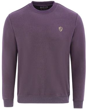 Howick Logo Sweatshirt (Lichtpaars)