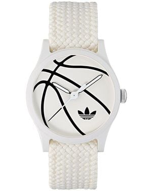 adidas Originals Analog Nylon Watch - White
