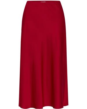 Saint Tropez Rok Lodisasz Rok Regular Fit Red - Rood