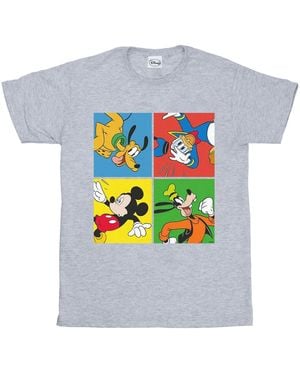 Disney Mickey Mouse Friends T-Shirt (Sports) - Grey