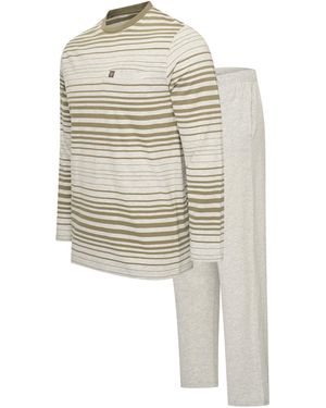 Cappuccino Italia Pyjama Siena Pyjama - Wit