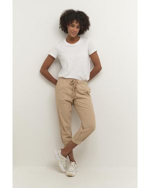 Kaffe Capribroek Regular Fit Classic Sand - Naturel