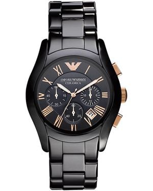 Emporio Armani Ceramic Chronograph Watch Ar1410 - Grey