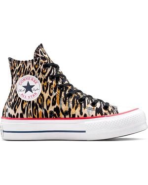 Converse Chuck Taylor All Star Lift Platform Leopard - Multicolour