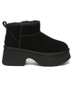 EverAu Australia Ever Au Nicobar 3-Way Style Platform Mid Boots - Black