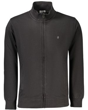 COVERI MOVING Zwarte Katoenen Sweatshirt Voor Mannen