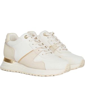 Mallet Dames Almorah Leren Sneakers (wit)