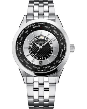 Jacob Zech Horloge New York City - Metallic