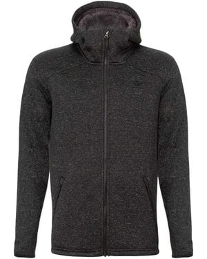 Karrimor Orbit Polyester Hoodie Met Doorlopende Ritssluiting (Zwart Marl Marl) - Grijs