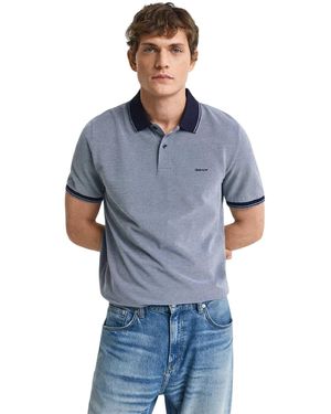 GANT Oxford Regular Poloshirt (Marineblauw)