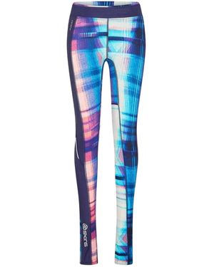 Skins Performance Gym Leggings (Veelkleurig) - Blauw